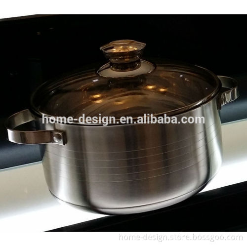 belly shape cookware